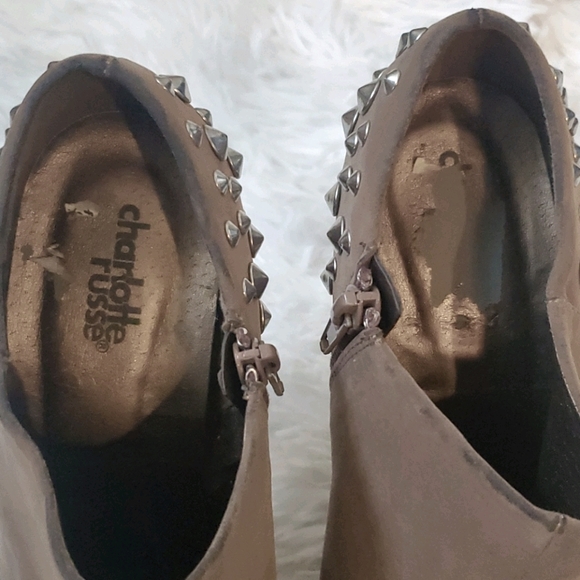 Charlotte Russe studded platform heels - Picture 5 of 7